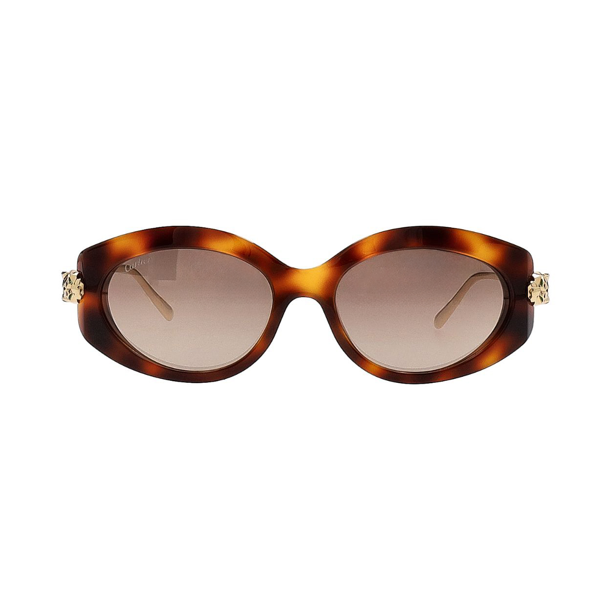 Cartier sunglasses CT0213S CARTIER Sunglasses CT0213S Havana Gold Brown | Luxity main image 2
