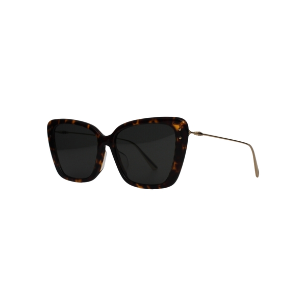 Sunglasses CD40106F Cat Eye Havana Gold Green