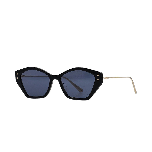 Sunglasses MissDior S1U Cat Eye Black Gold Blue