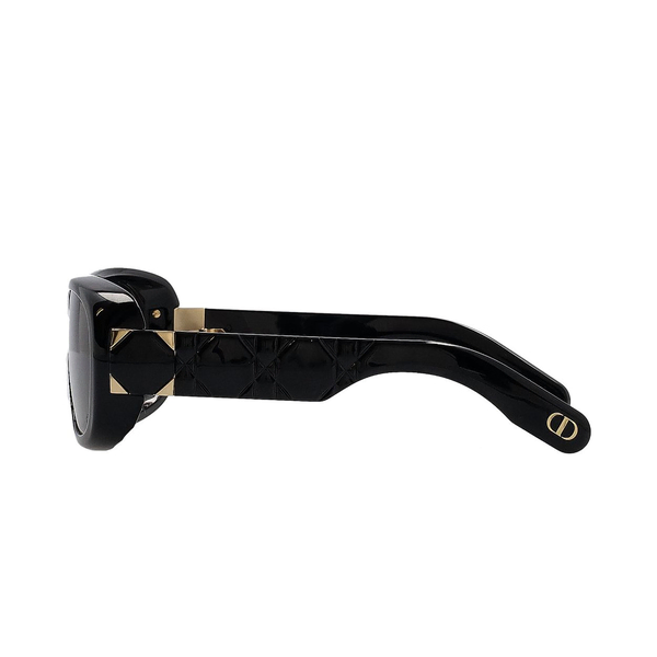 Sunglasses Lady 95.22 S1I Round/Oval Black Smoke