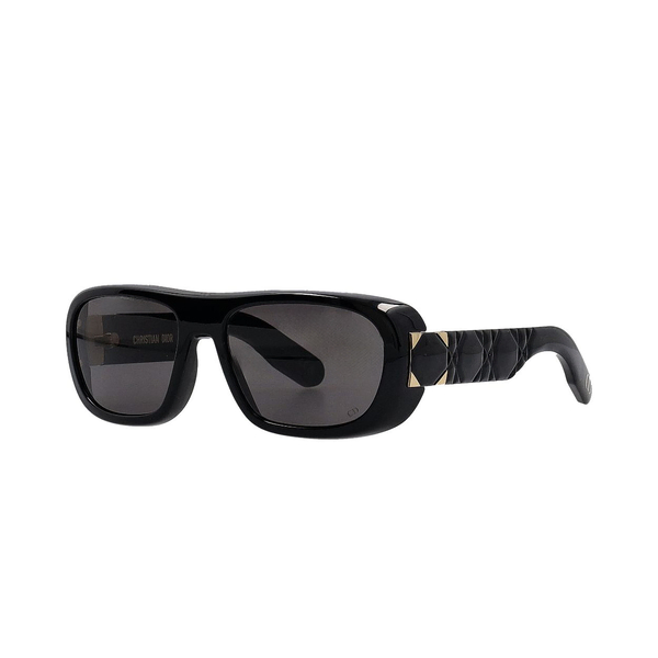 Sunglasses Lady 95.22 S1I Round/Oval Black Smoke