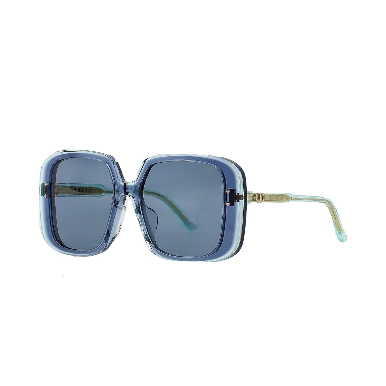 DIOR Sunglasses DiorHighlight S3F Square/Rectangle Blue | Luxity display picture 1