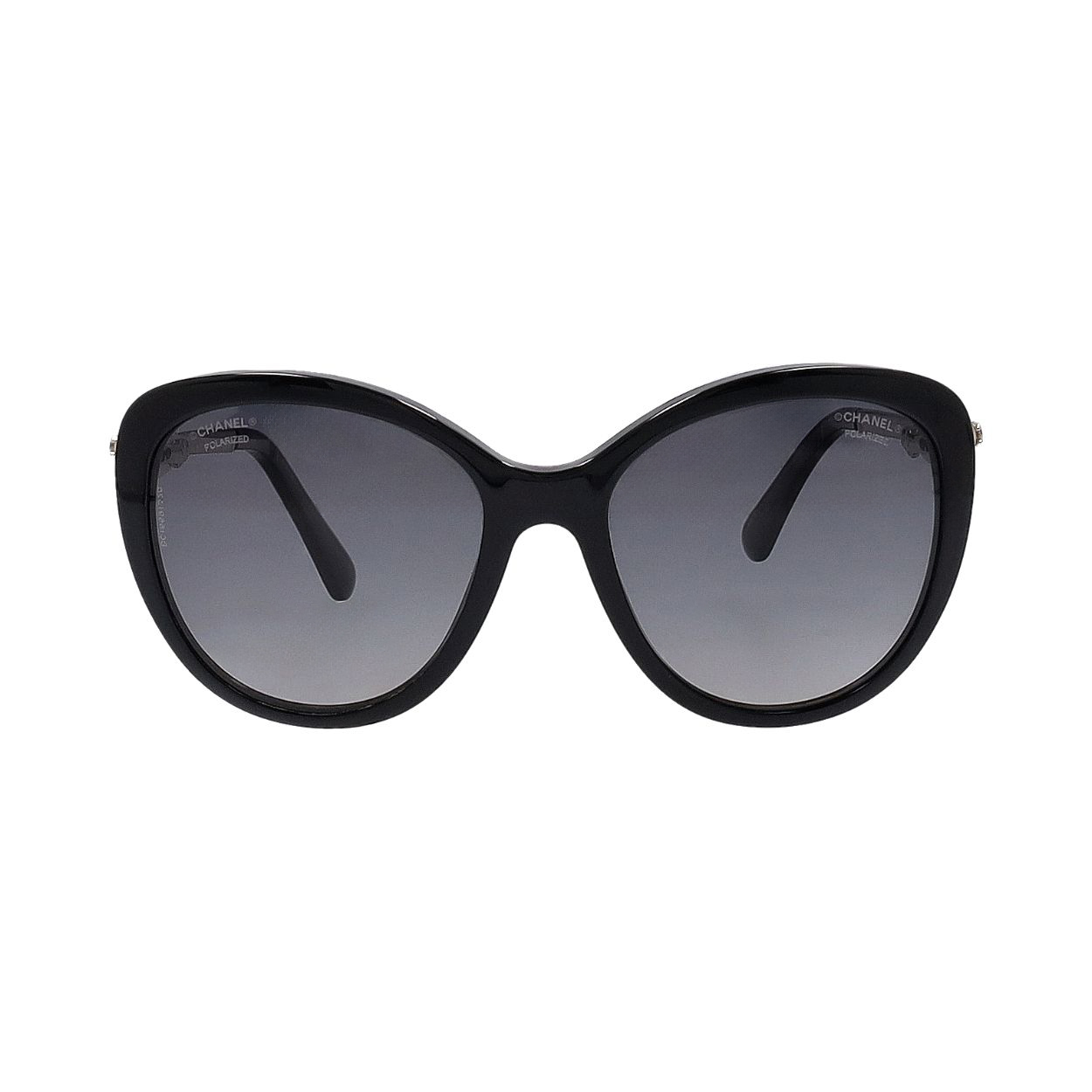 CHANEL Faux Pearl Sunglasses 5338 Black | Luxity