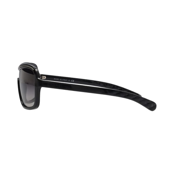 Chain Shield Sunglasses 6043 Black