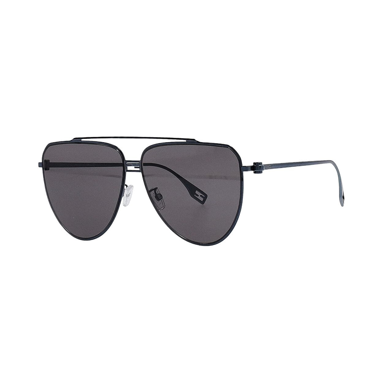 Fendi Shadow Sunglasses Shiny Blue/Smoke - FENDI