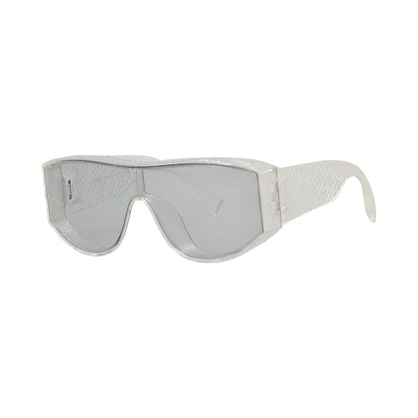 Sunglasses FE40128I Shield/Wrap Crystal Smoke