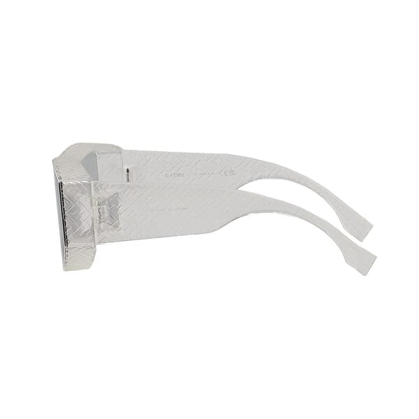 Sunglasses FE40128I Shield/Wrap Crystal Smoke