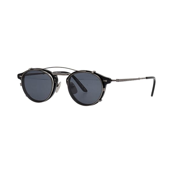 Sunglasses GG0229S Black Ruthenium Grey