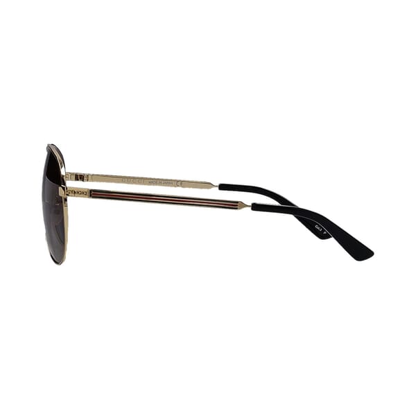Sunglasses GG0237S Gold Black Grey