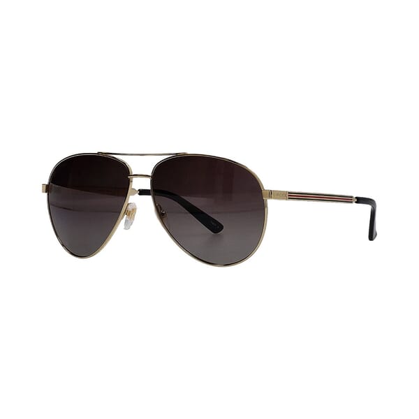 Sunglasses GG0237S Gold Black Grey