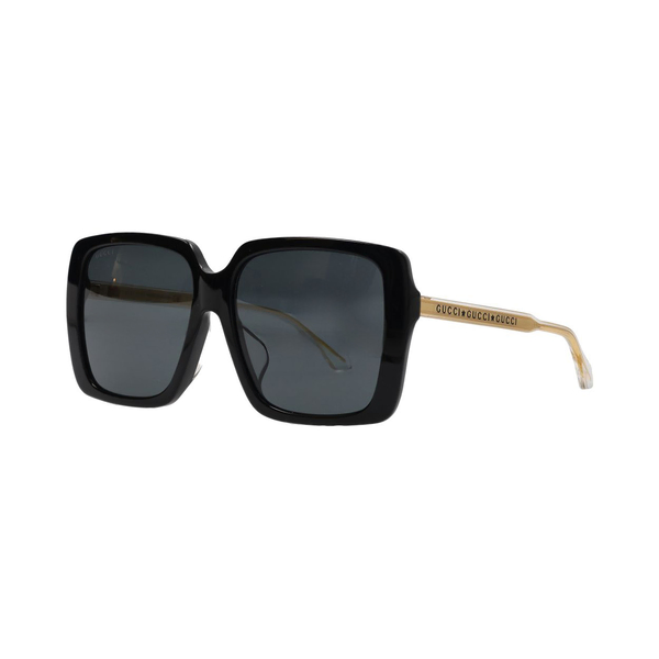 Sunglasses GG0567SAN Black Crystal Grey