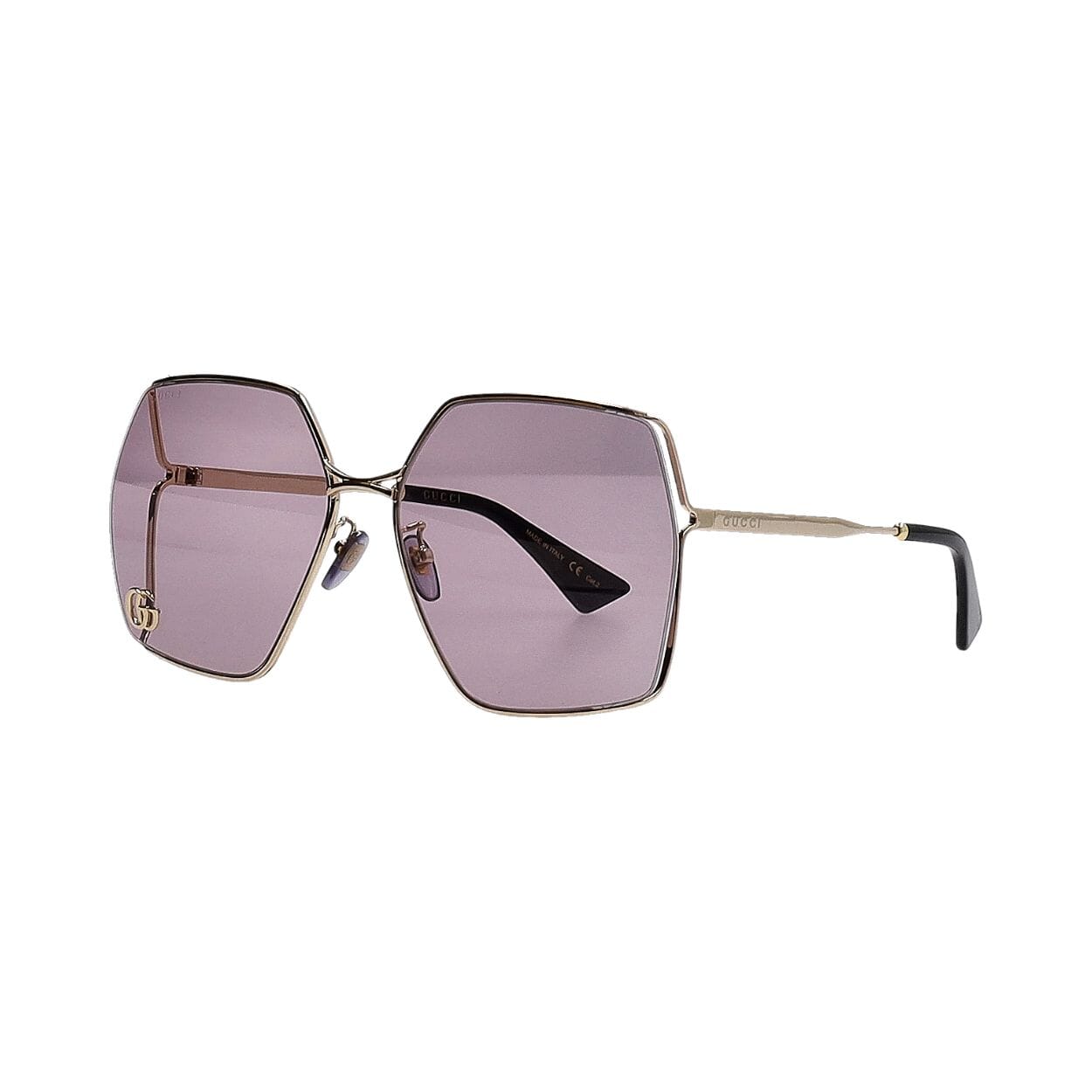 Sunglasses GG0817S Violet/Gold Tone