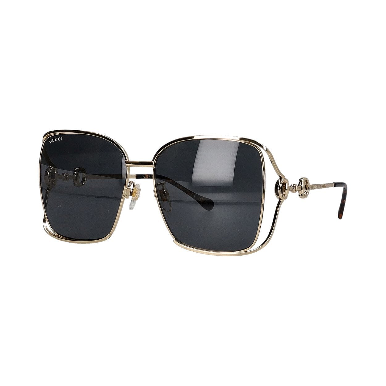 Horsebit Sunglasses GG1020S Black/Gold