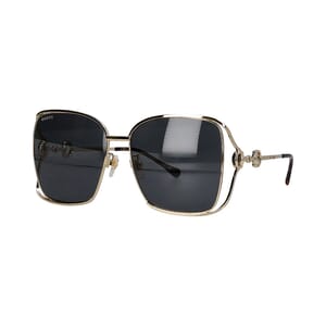 Horsebit Sunglasses GG1020S Black/Gold