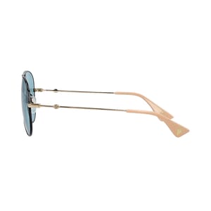 Aviator Sunglasses GG0515S Blue, view 2