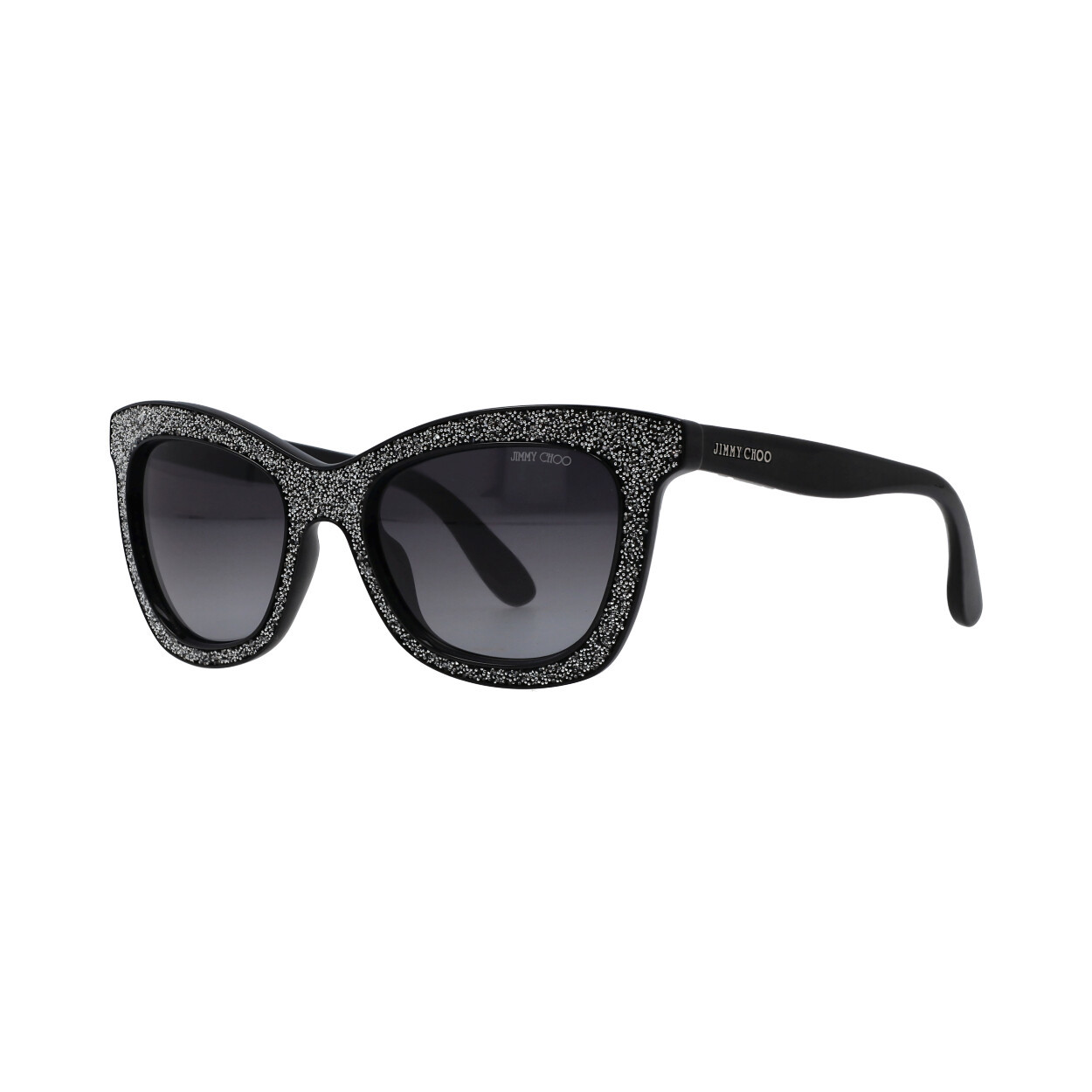 JIMMY CHOO Flash/S Sunglasses FI8HD Black | Luxity