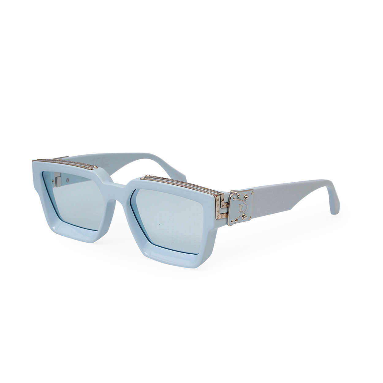 LOUIS VUITTON 1.1 Millionaires Sunglasses Z1327W Blue | Luxity