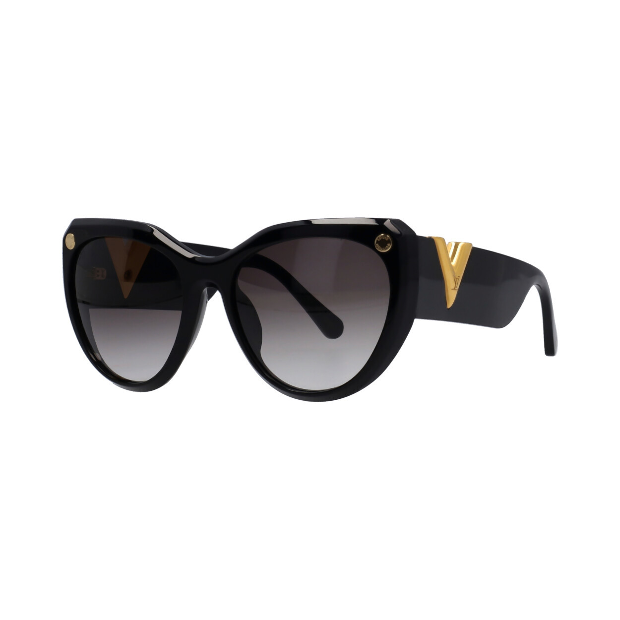 LOUIS VUITTON My Fair Lady Sunglasses Z0902E Black/Gold | Luxity