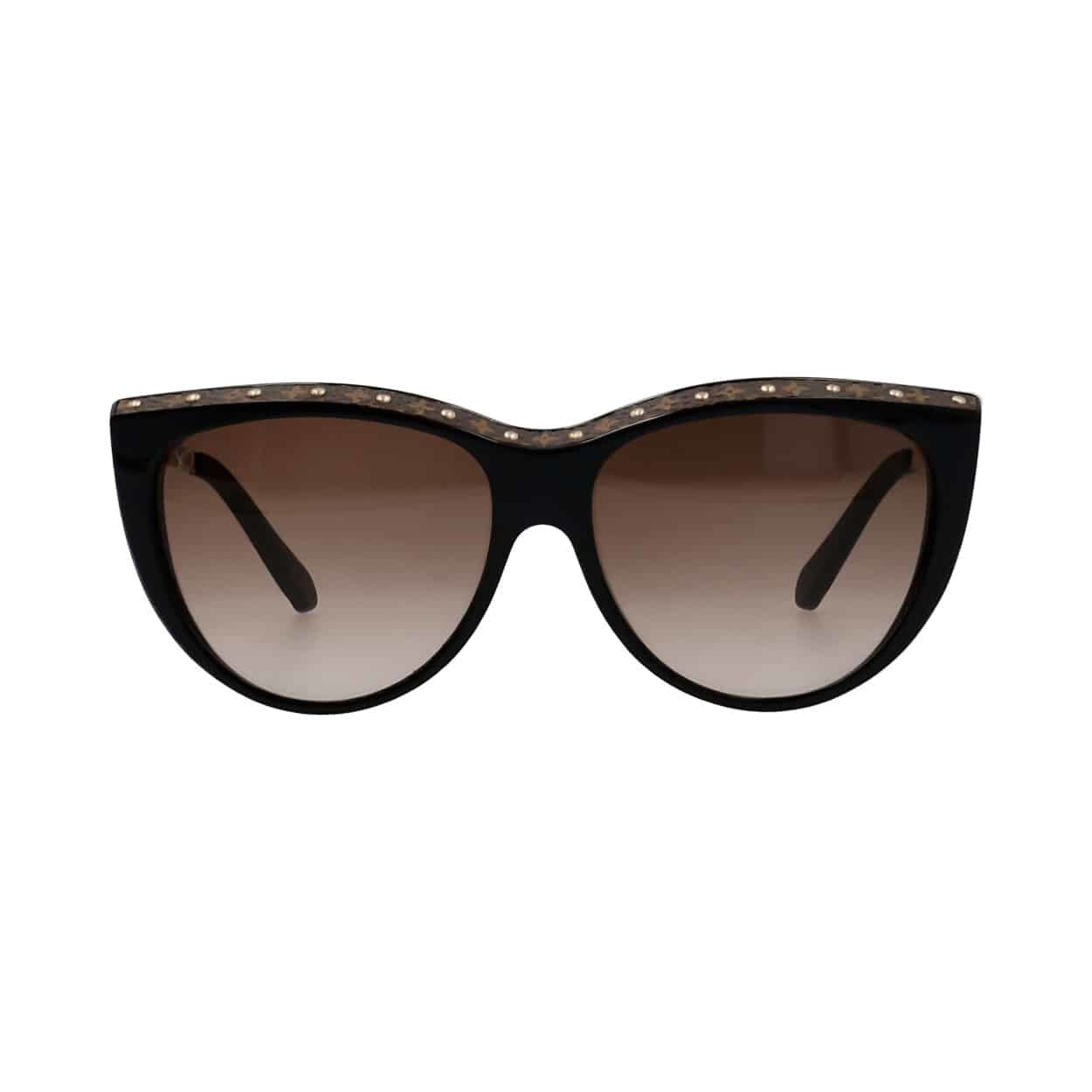 LOUIS VUITTON La Boum Canvas Sunglasses Z1147W Black | Luxity display picture 2
