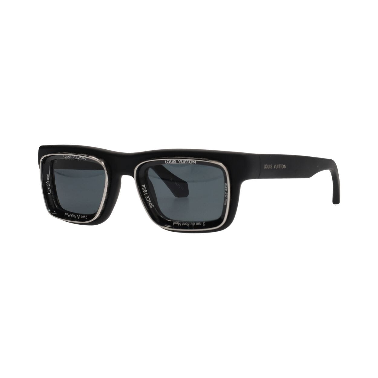 LOUIS VUITTON Super Vision Sunglasses Z2442U Black | Luxity