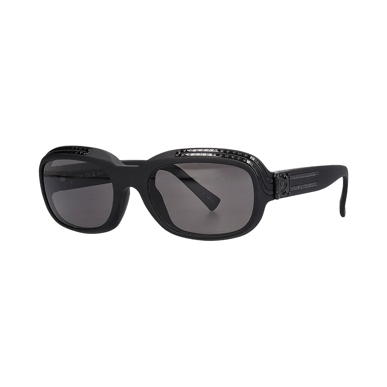 LOUIS VUITTON Millionaires Oval Sunglasses Z2721U Black | Luxity