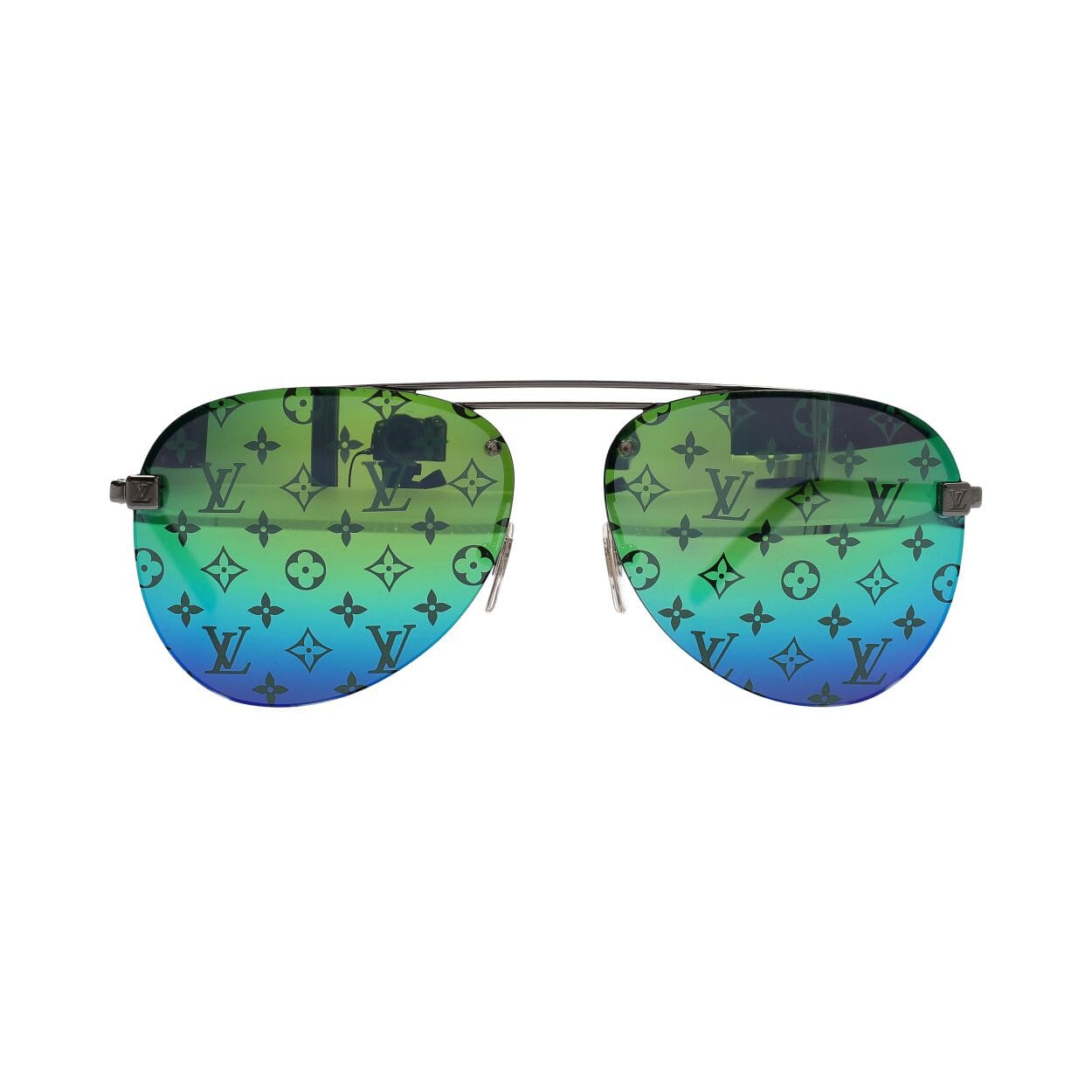 LOUIS VUITTON Clockwise Sunglasses Z1814W Iridescent | Luxity