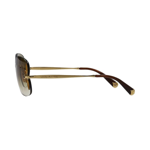 Lily Sunglasses Z0371U Brown/Gold Tone