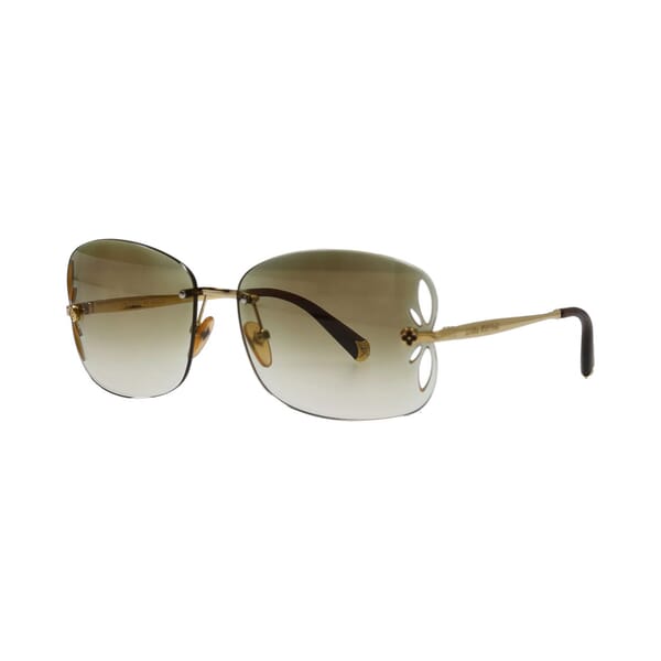 Lily Sunglasses Z0371U Brown/Gold Tone