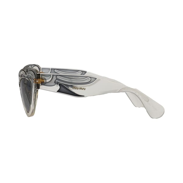 Sunglasses SMU07P Transparent/Grey