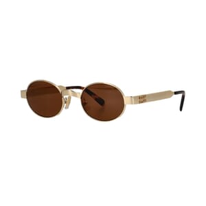 Sunglasses SMU B51 Gold Tone/Havana