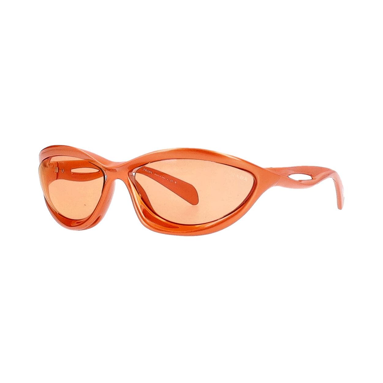 PRADA Sunglasses SPR A23 Orange | Luxity