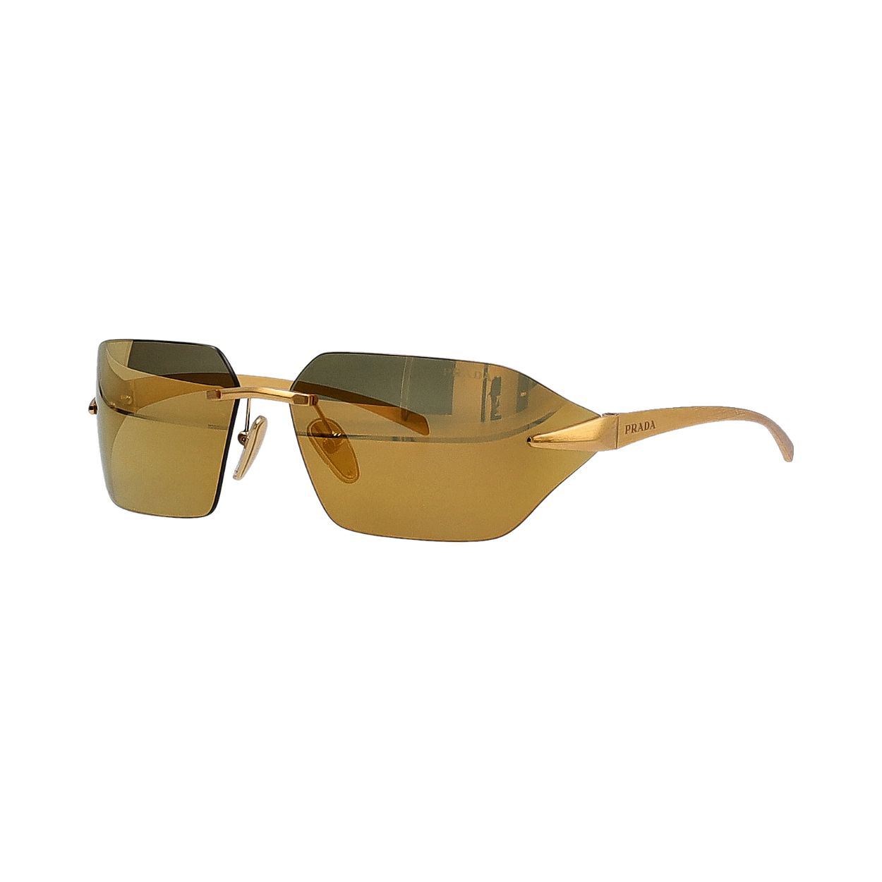 PRADA Sunglasses SPR A56 Gold | Luxity
