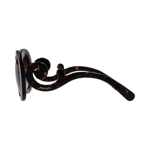 Baroque Round Sunglasses SPR 27N Tortoise, view 2