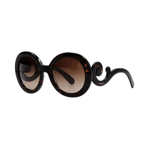 Baroque Round Sunglasses SPR 27N Tortoise