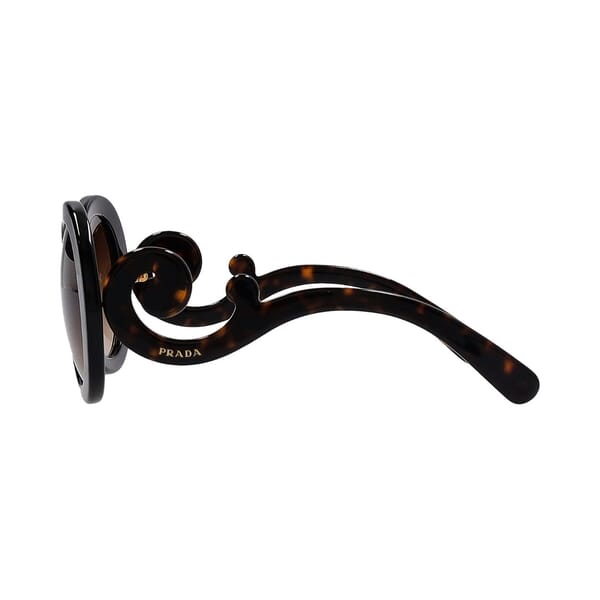 Baroque Round Sunglasses SPR 27N Tortoise