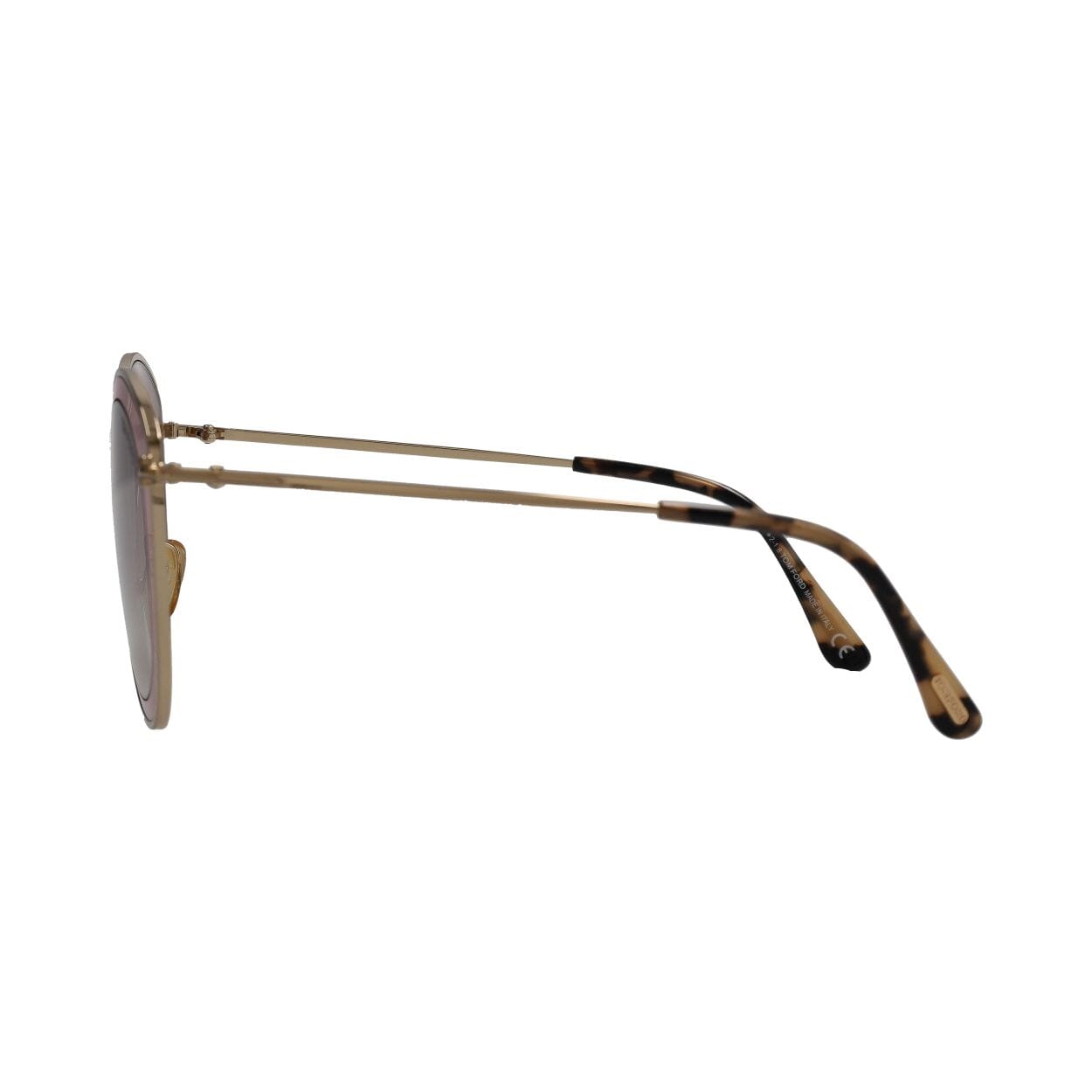 TOM FORD Sascha-02 Sunglasses TF604 Rose Gold | Luxity display picture 2