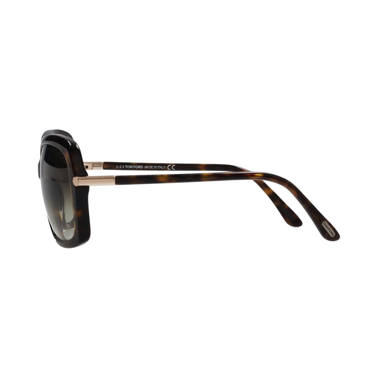 Tom Ford TF323 Paloma Brown Sunglasses 52F 58mm Oversized Luxury w/ Case Tom Ford TF323 05B Paloma 59mm Black Gray Oversized Women main image 2
