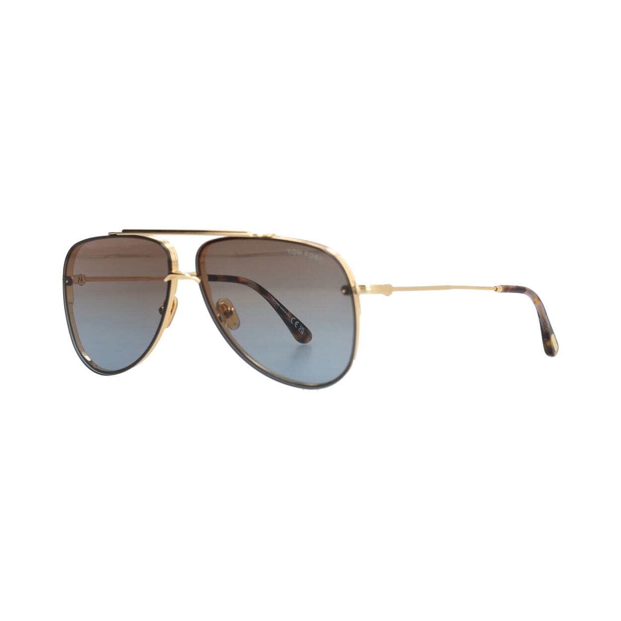 Leon Sunglasses TF1071 Tortoise/Gold Tone