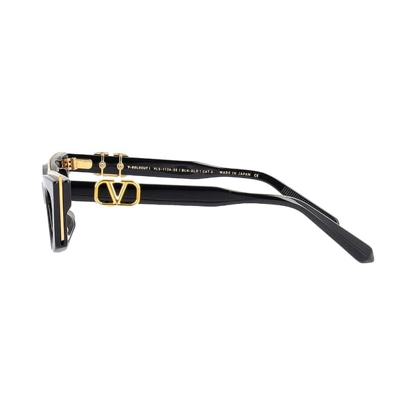 Sunglasses 113A55 Cat Eye Black Grey