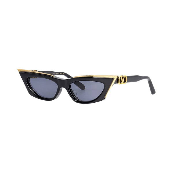 Sunglasses 113A55 Cat Eye Black Grey