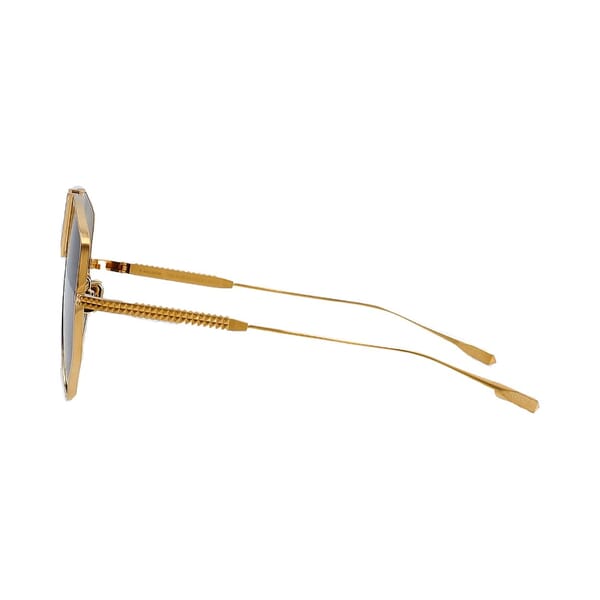 Sunglasses 115B64 Aviator Gold Green