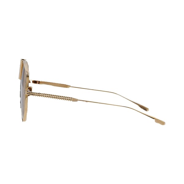 Sunglasses 115D64 Aviator Gold Amber