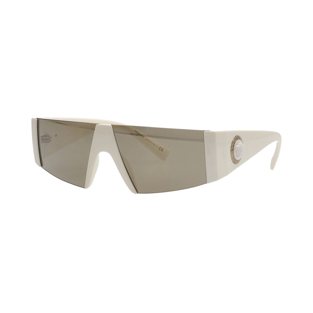 Masa714です VERSACE Medusa Shield Sunglasses MOD.4360 White | Luxity