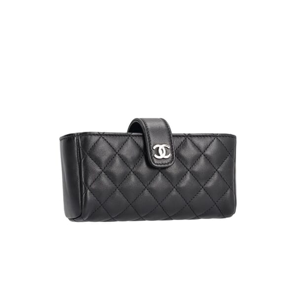 Lambskin Pouch Black