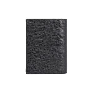 Leather Plaque Card Holder Black, view 3