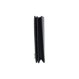 Leather Plaque Card Holder Black, view 5