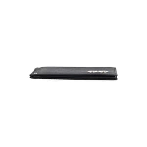 Leather Gancini Card Holder Black, view 6