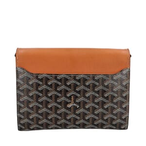 Goyardine Chypre Pouch Wallet Brown, view 3