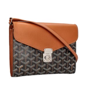 Goyardine Chypre Pouch Wallet Brown, view 2