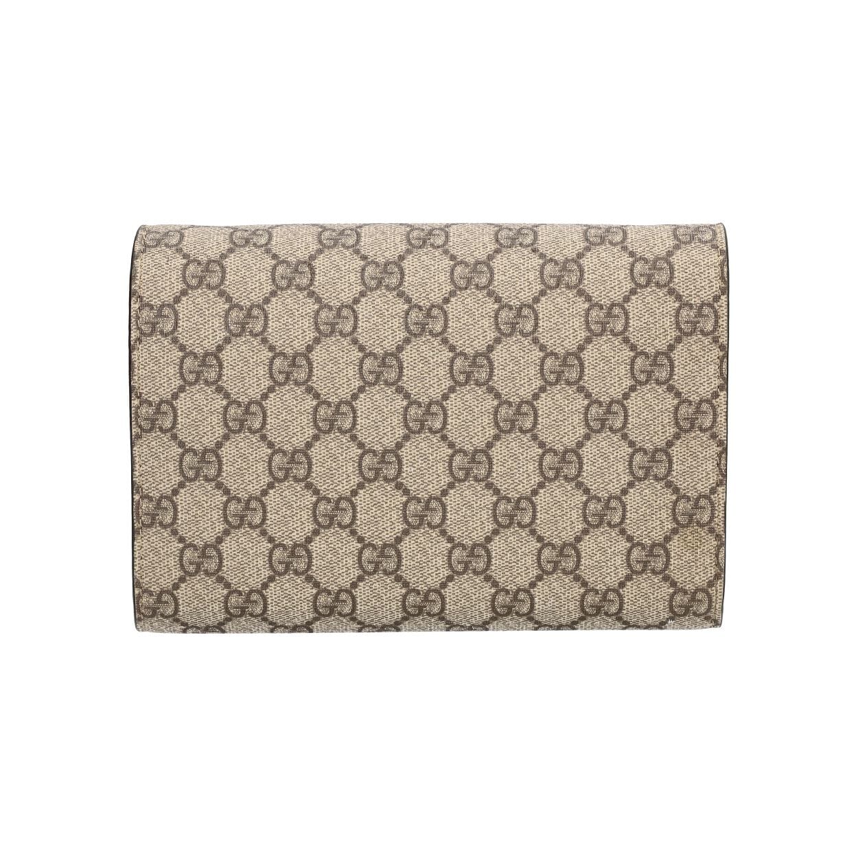 GUCCI Supreme GG Dionysus Chain Wallet Beige/Ebony | Luxity